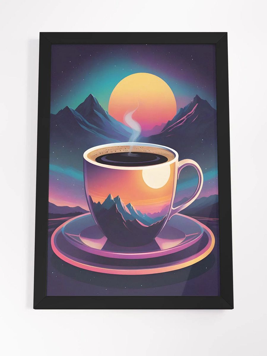 Coffee Sunset Framed Poster product image (5)