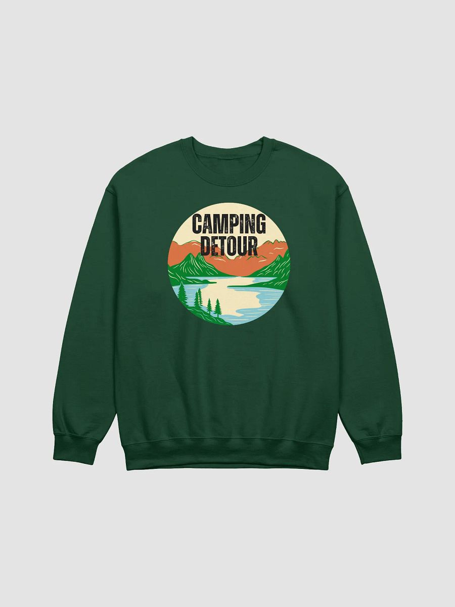 Camping Detour Unisex Crewneck Sweatshirt product image (2)