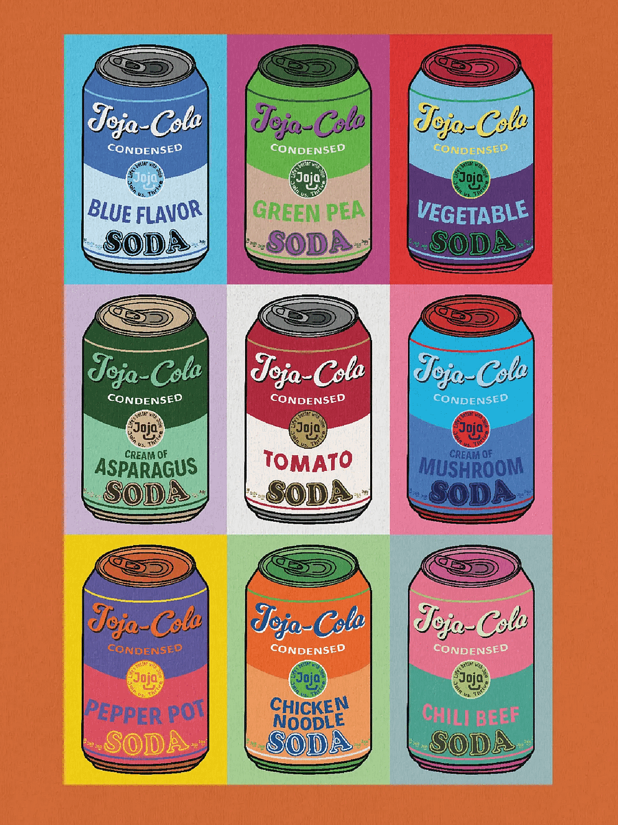 Joja Cola Soup Warhol Pop Art Series product image (2)