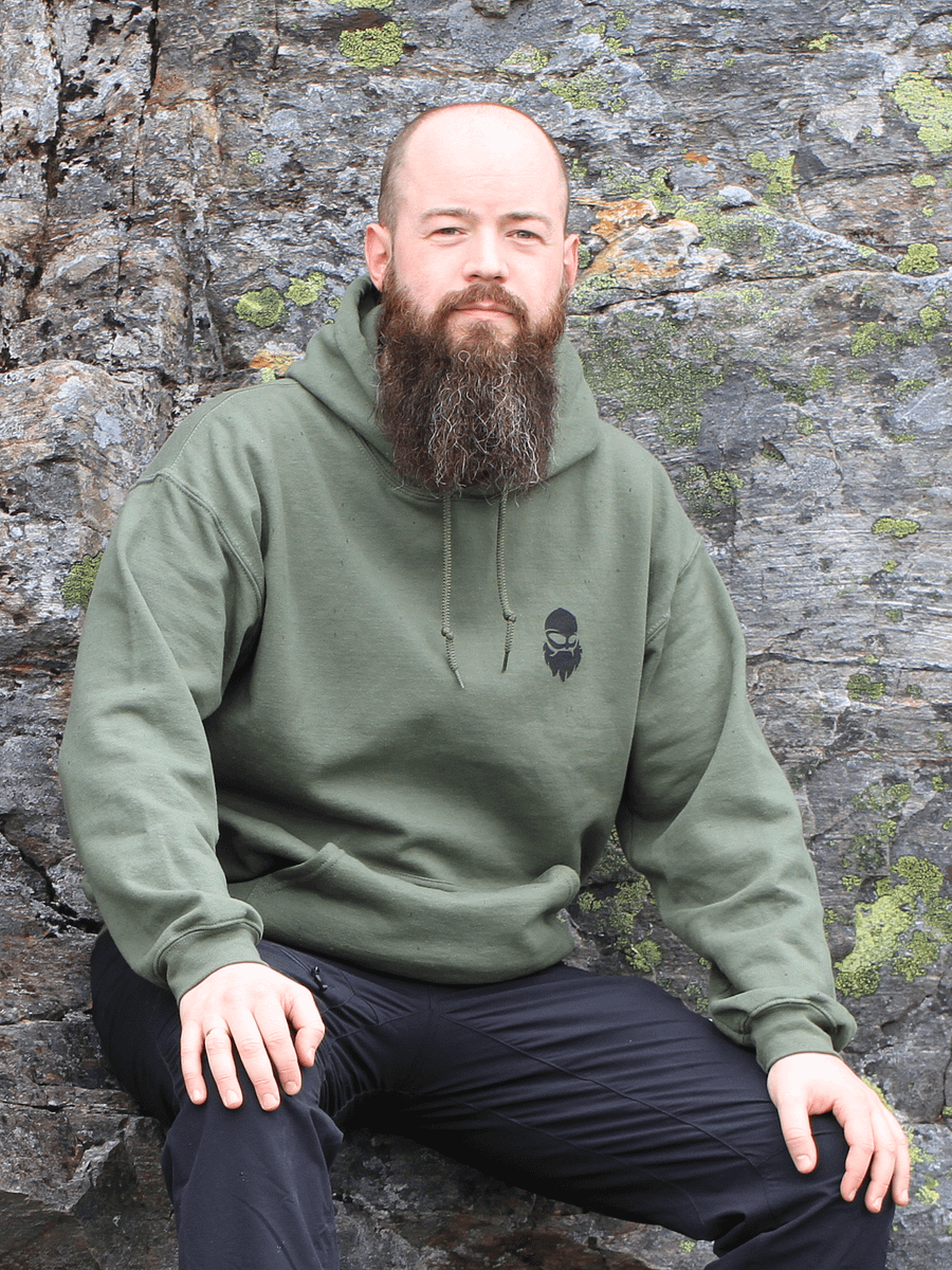 REXNOR Hoodie (Black Logo + Text Upper Back) product image (2)