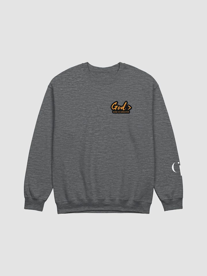 God > ORANGE TEXT Sweatshirt product image (1)