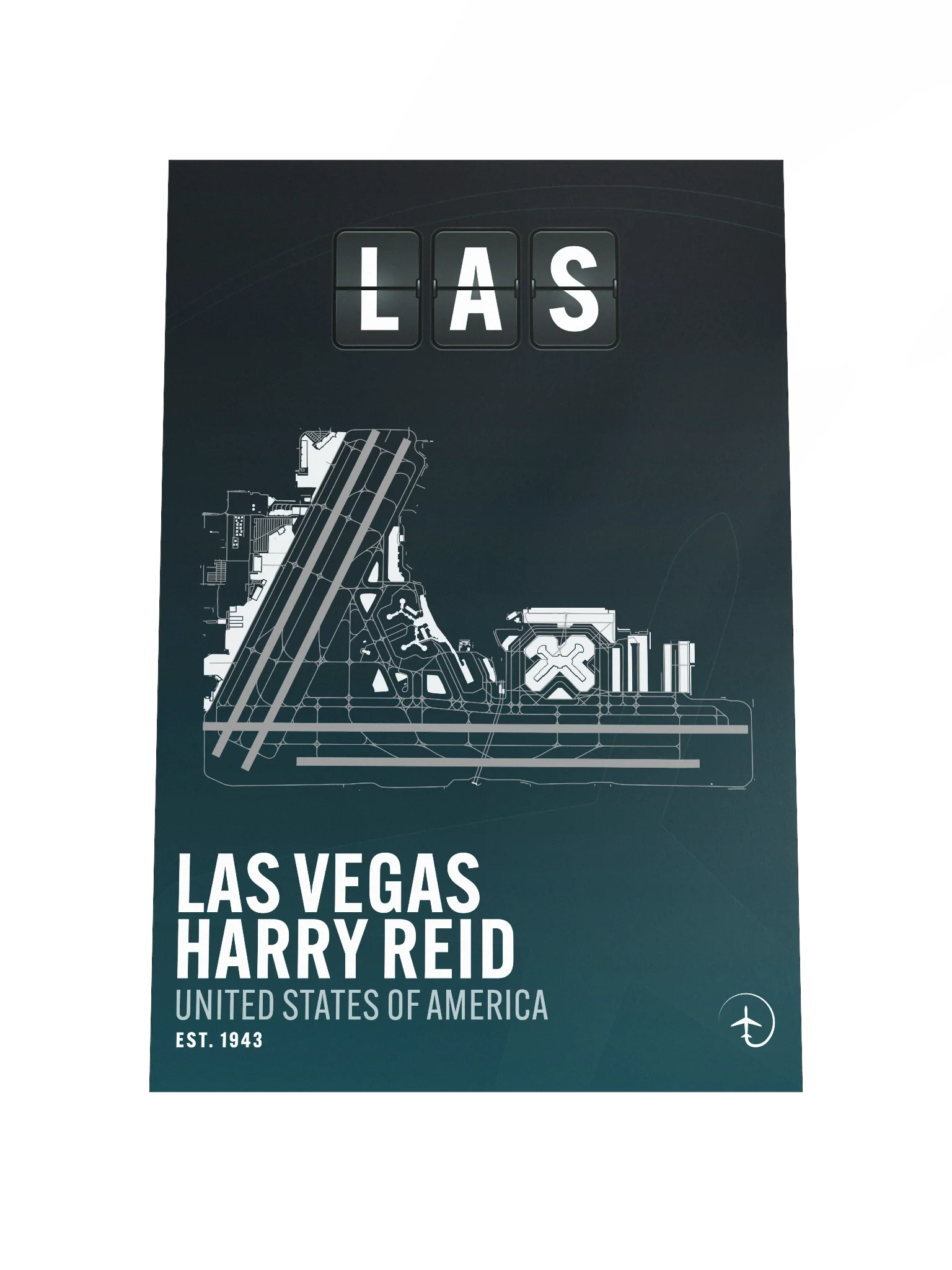 Las Vegas LAS Poster product image (4)