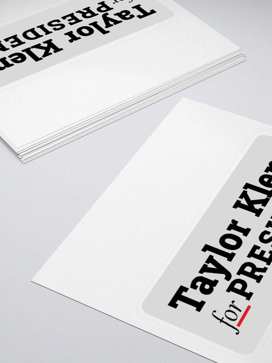Taylor Klem for President Sticker product image (10)