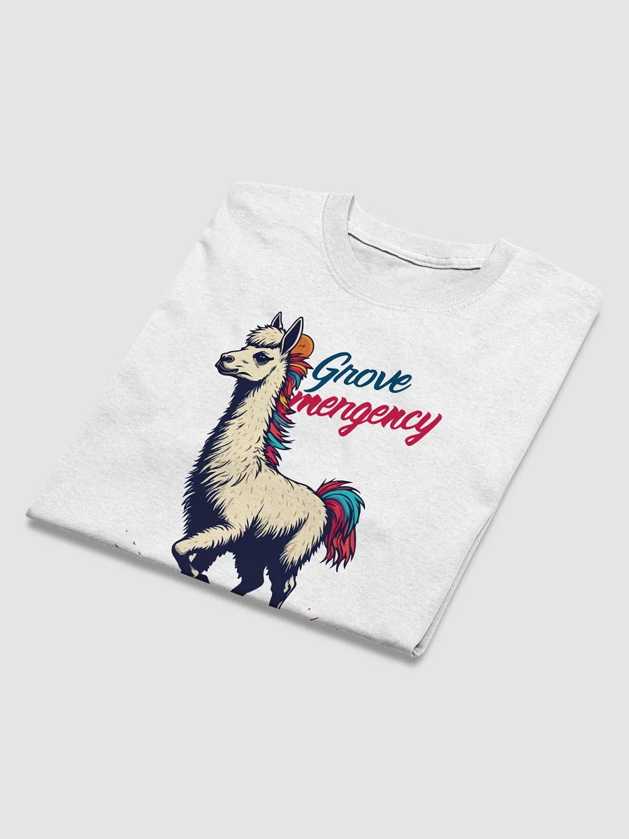 Groove Emergency Llama T-Shirt product image (3)