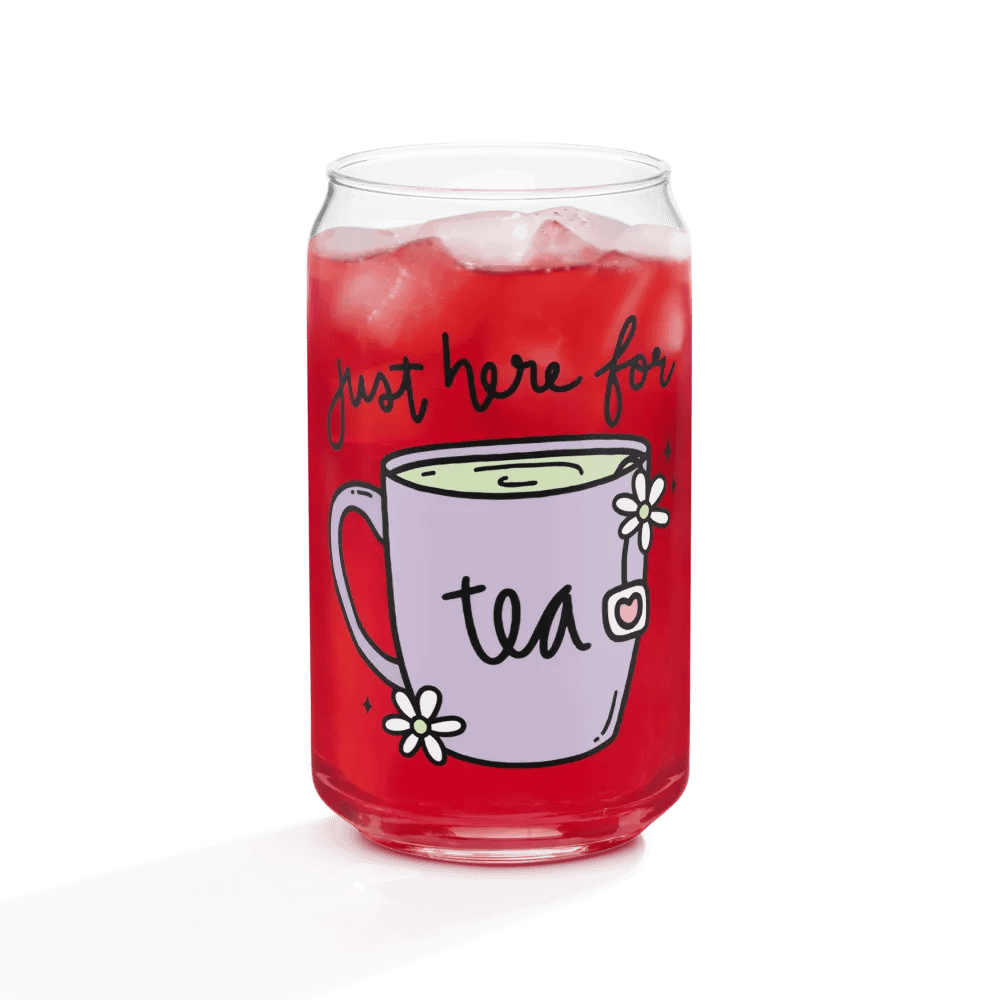 Just here for Tea Glass Mug product image (8)