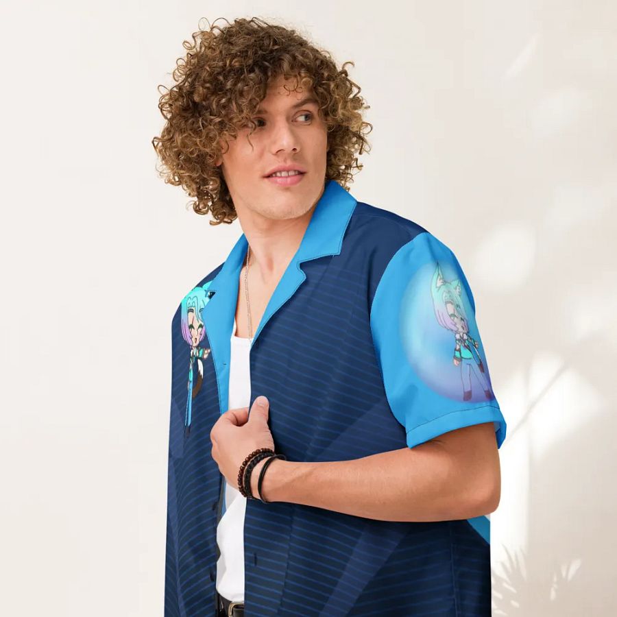 AMP-TWK/Bubble Boy - Unisex Button-Up Shirt product image (7)