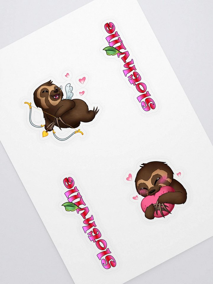 Love in Slothville Sticker Sheet product image (1)