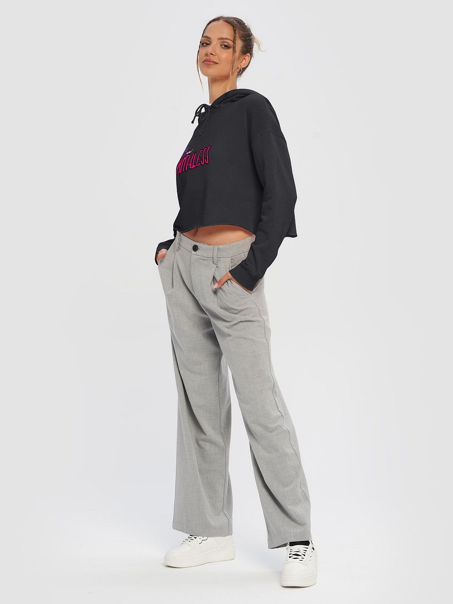 "Sexy and Ruthless" Women’s Lightweight Cropped Hoodie product image (5)