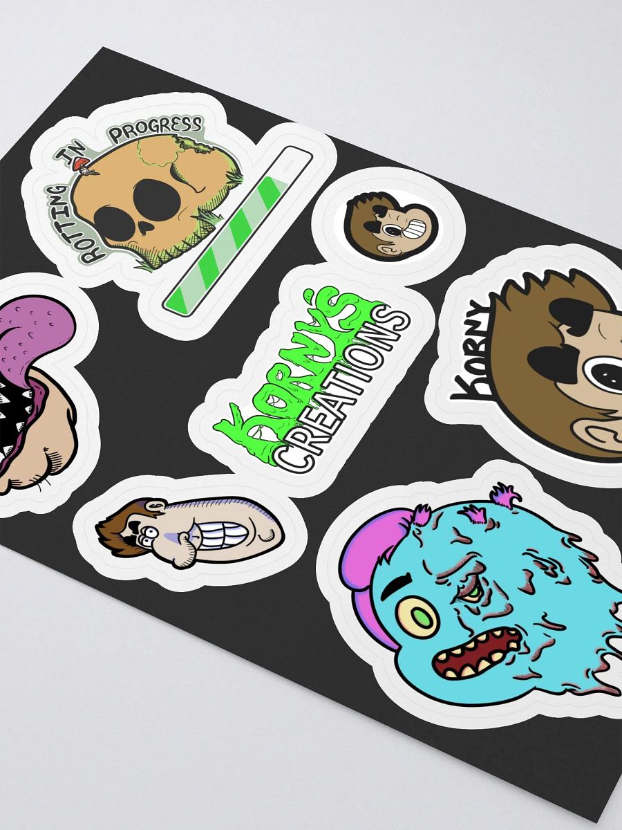 Korny Faces Sticker Sheet product image (3)