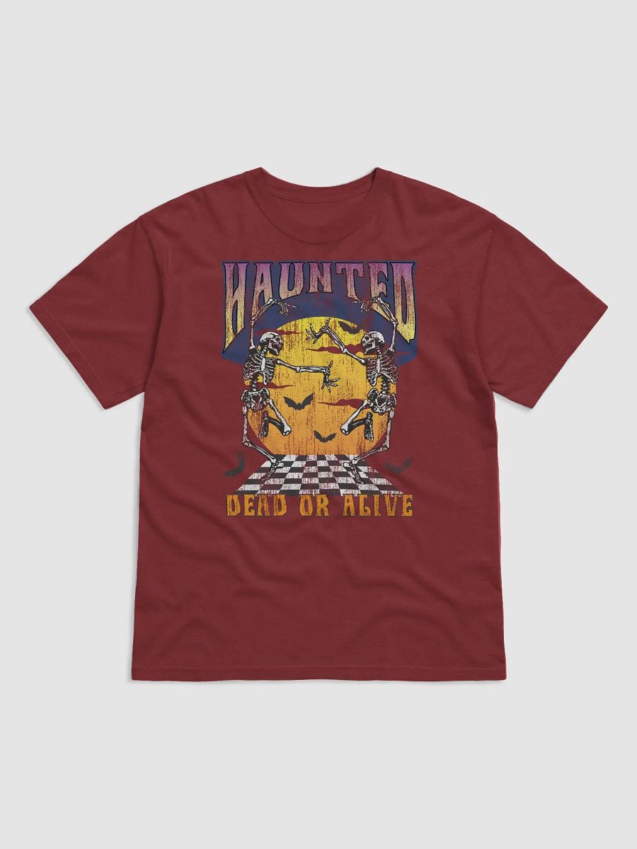 Haunted Dead or Alive T-Shirt | Funny Dancing Skeletons for Fall and Halloween product image (8)