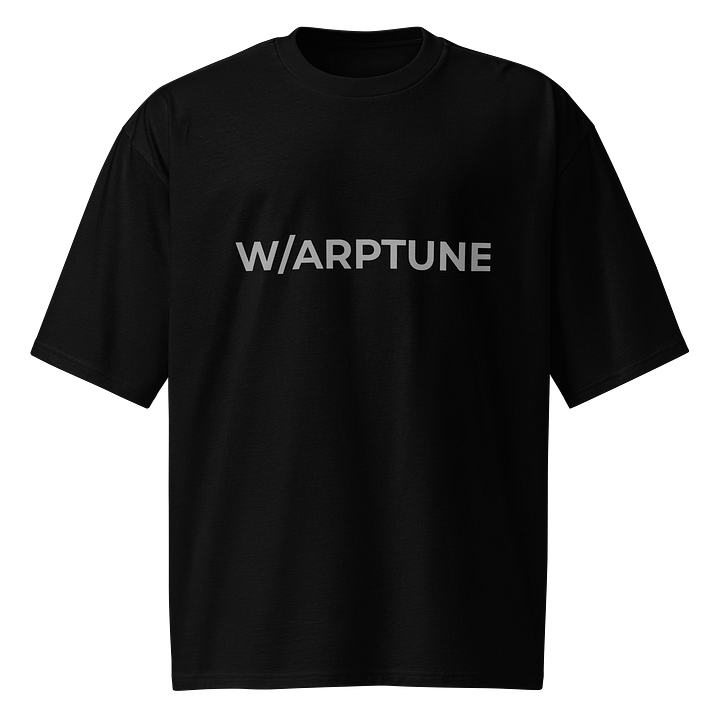 WARPTUNE Slash Oversized Tee product image (1)