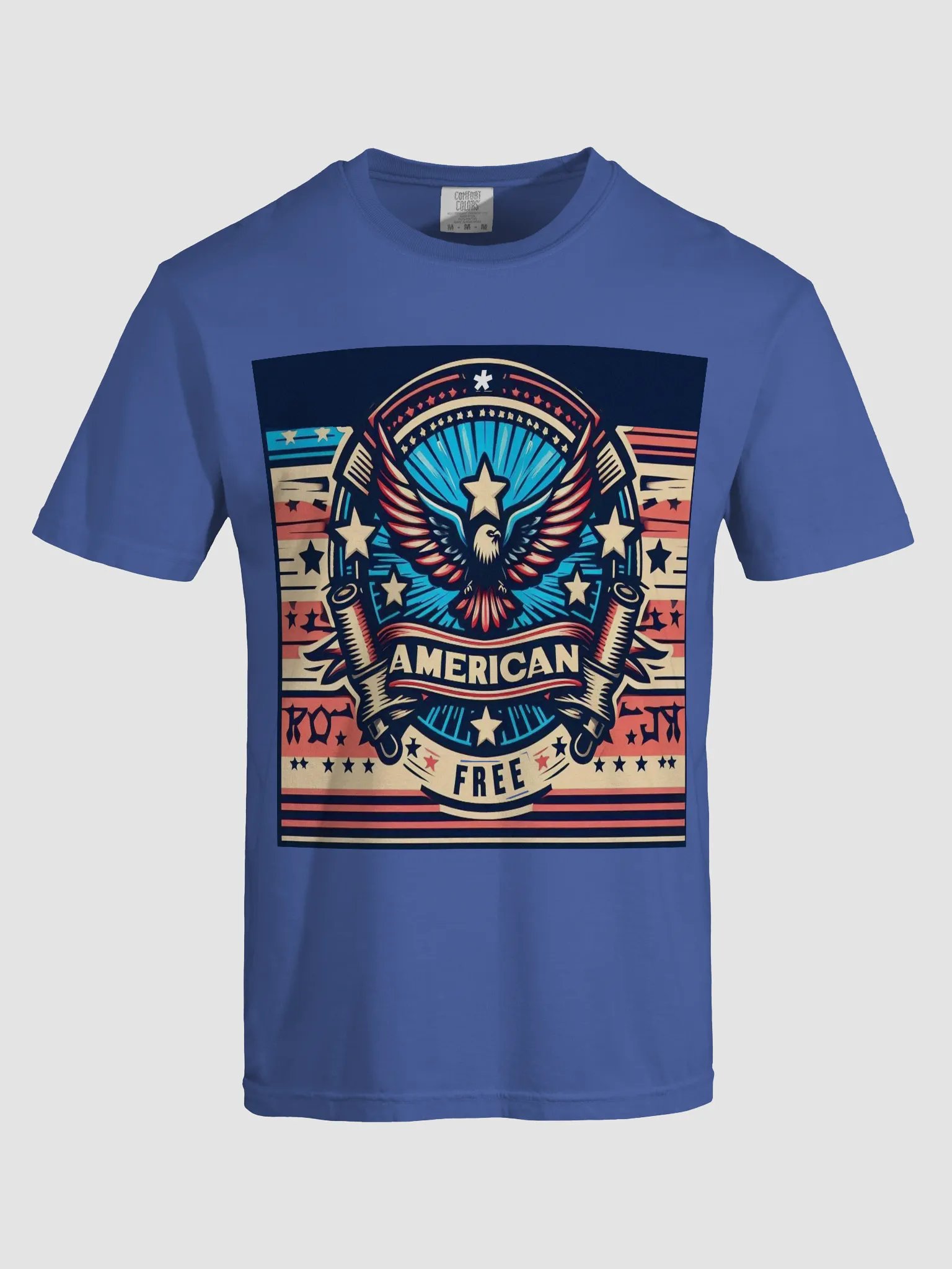 Patriotic Eagle Vintage T-Shirt product image (52)