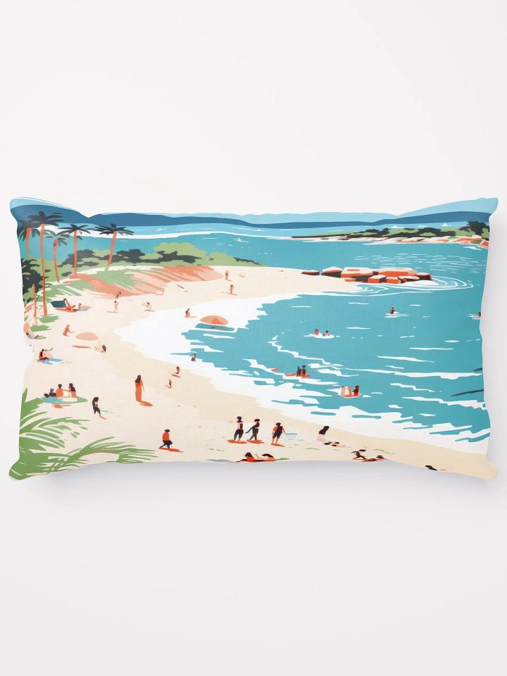 'Beach Life Paradise' All-Over Print Pillow product image (1)