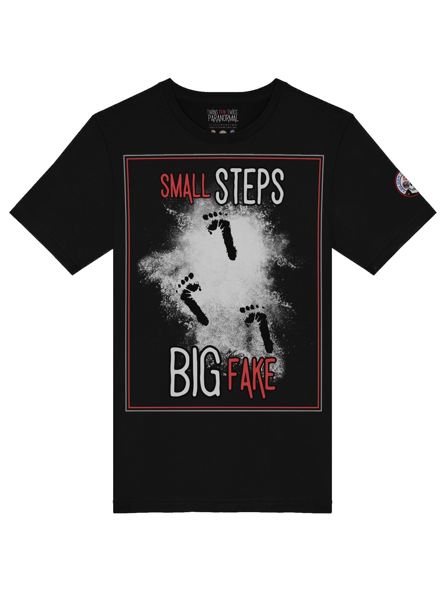 Small Steps, Big Fake Commemorative Premium Tee product image (5)