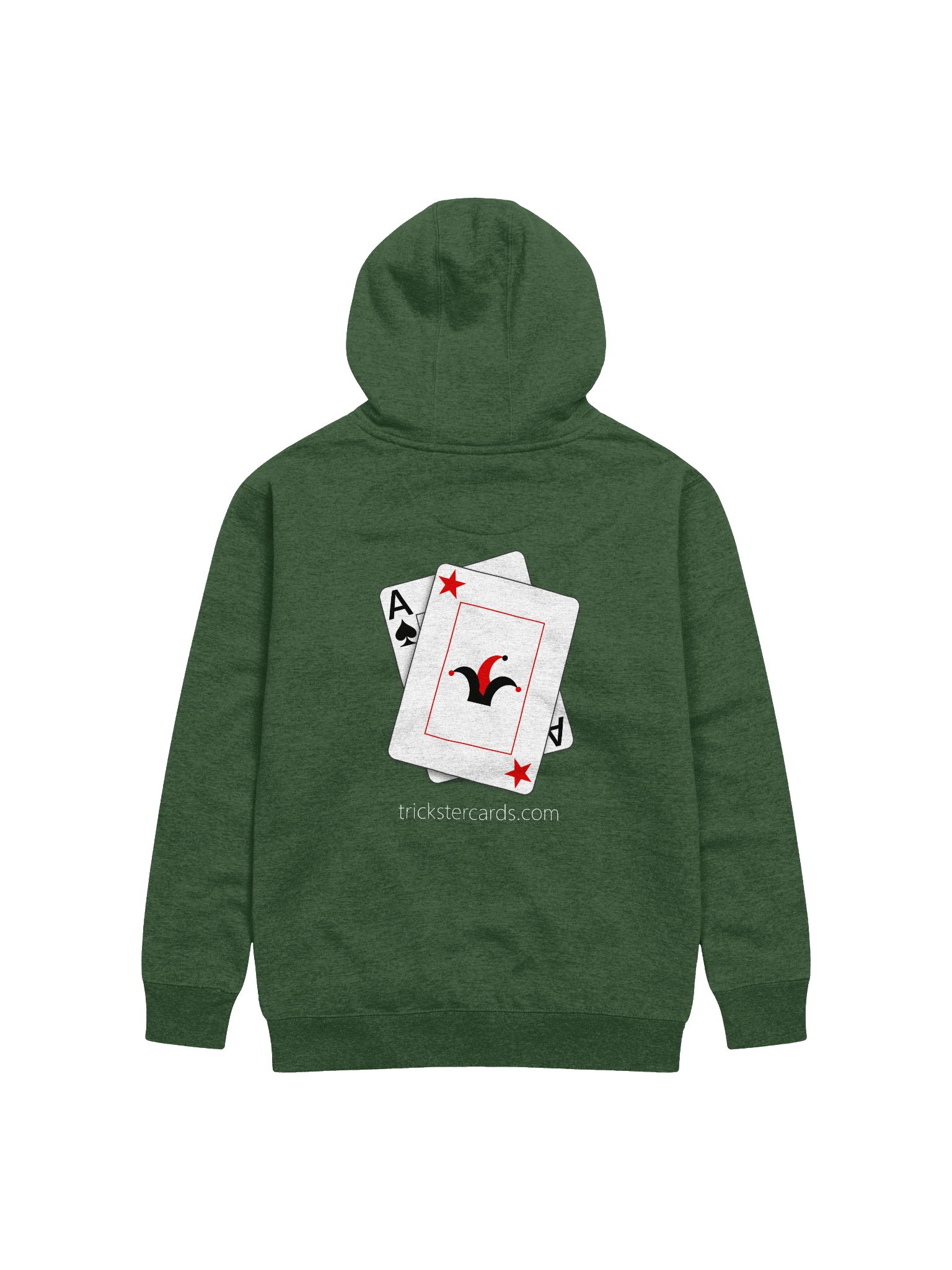 Trickster Cards Hoodie with Back product image (2)