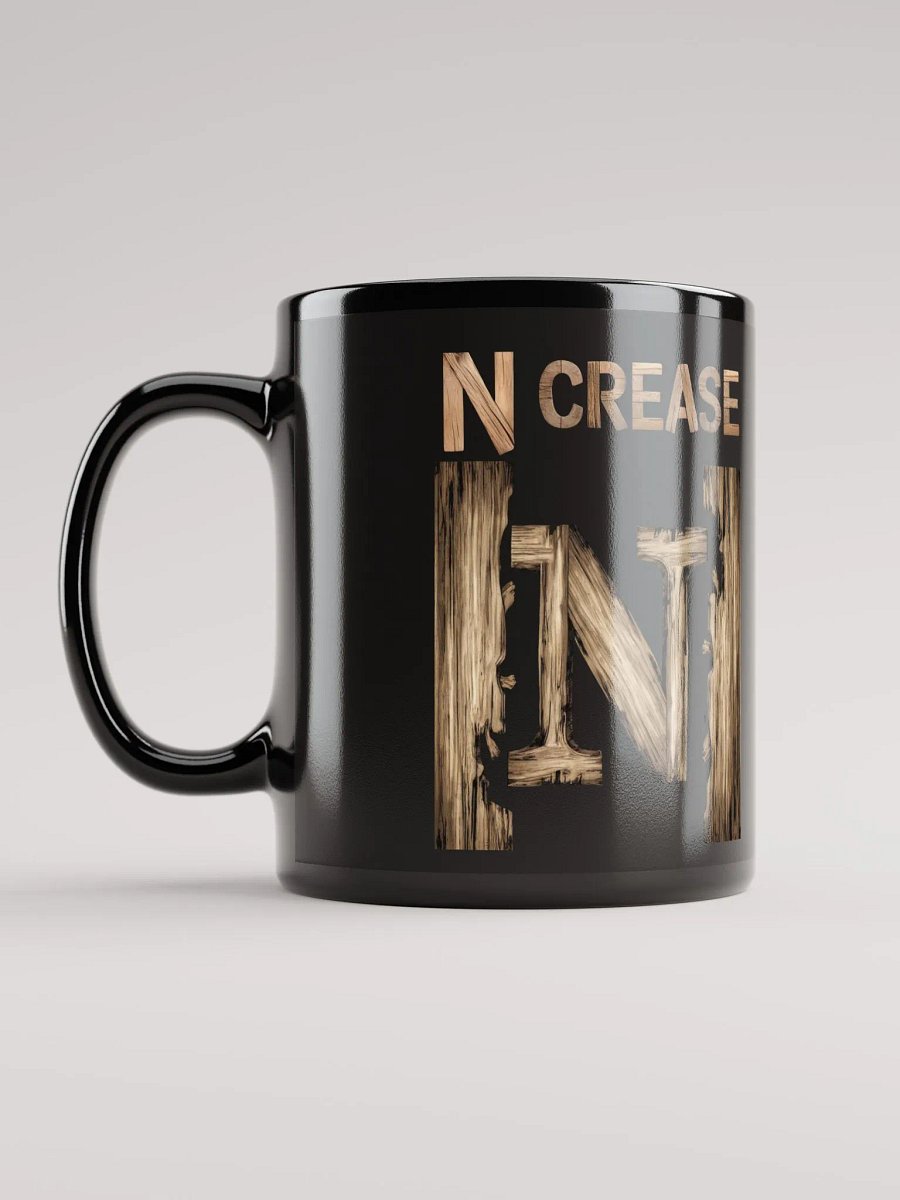N Crease - Funny Wordplay Blue Coffee Mug product image (12)