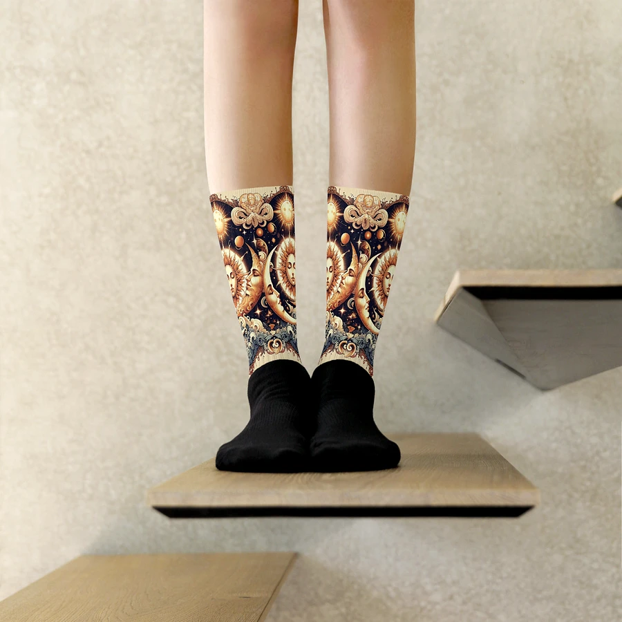 Black Foot Sublimated Socks product image (8)