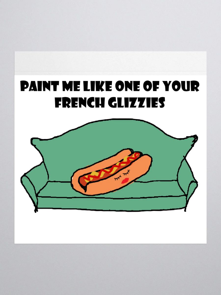 French Glizzy Sticker product image (1)