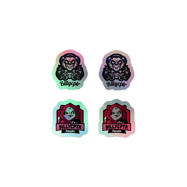 Holographic Logo Stickers product image (1)