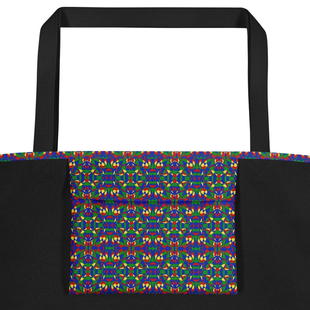 Holiday Current – Large Tote Bag with Pocket product image (3)