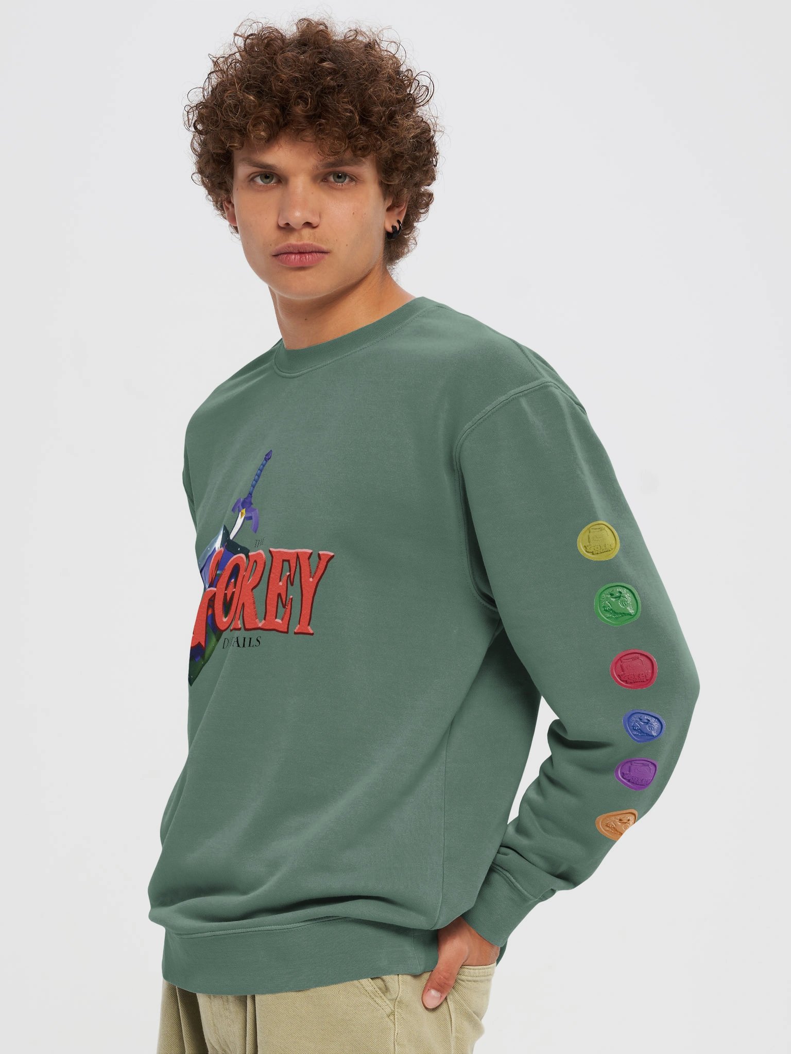 Hero of Time - Independent Trading Co. Unisex Midweight Pigment Dyed Sweatshirt product image (11)