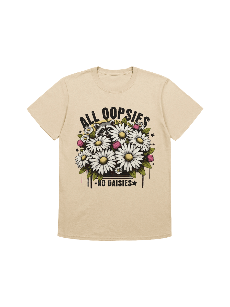 All Oopsies No Daisies Raccoon Tee product image (4)