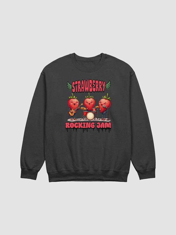 Strawberry Rocking Jam Crewneck Sweatshirt product image (1)