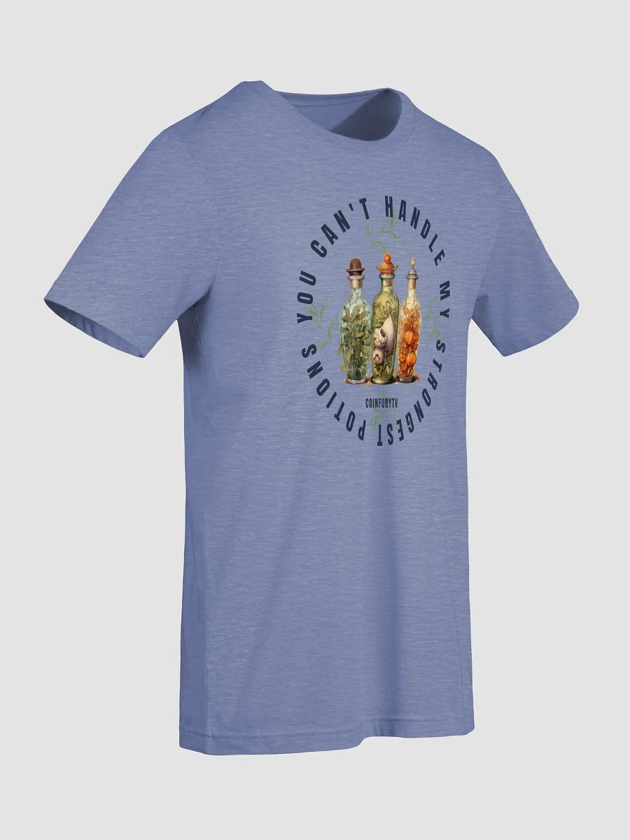 YOU CAN'T HANDLE MY STRONGEST POTIONS! - Heathered Tee product image (5)