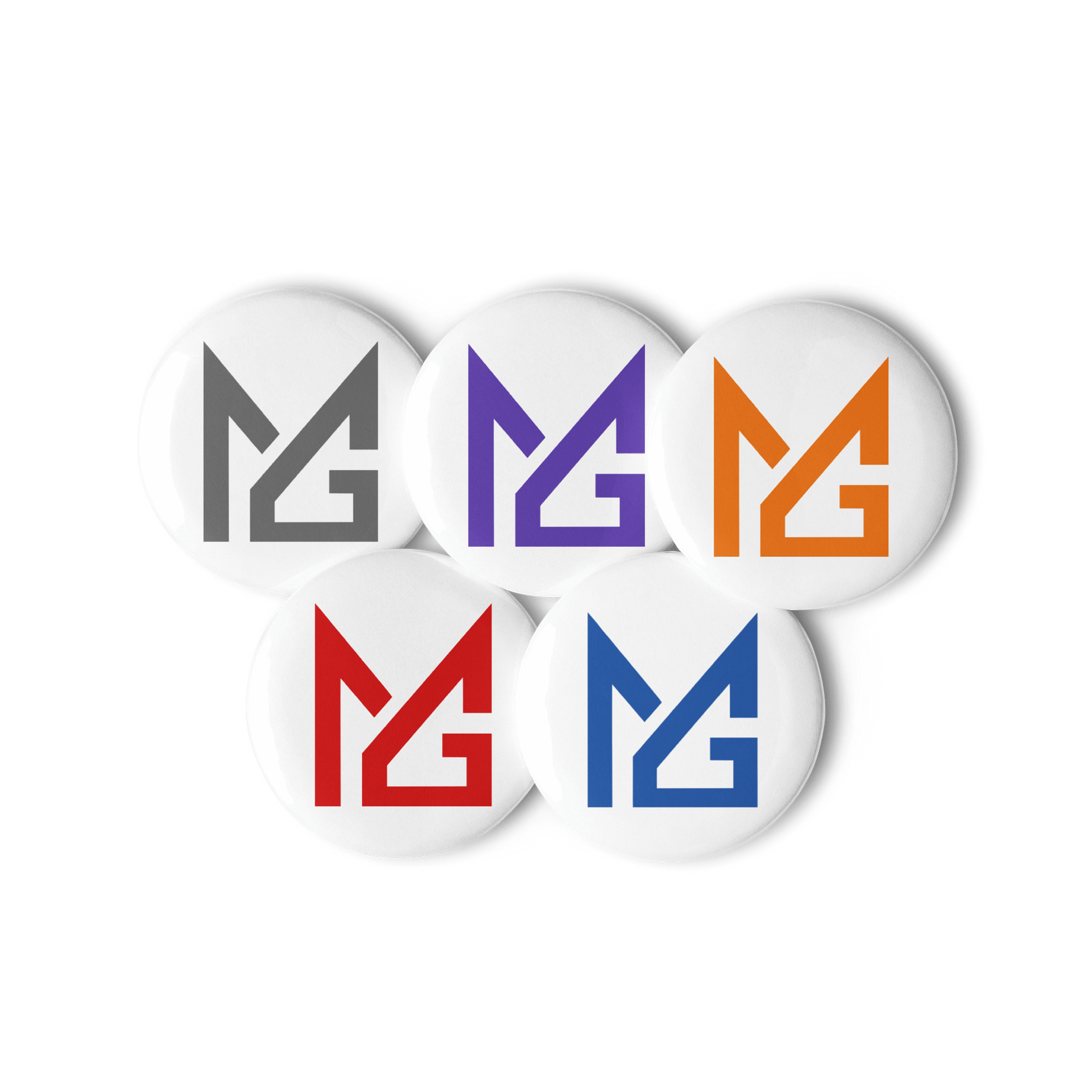 Conjunto de 5 Botões Pin – Design Exclusivo MG product image (2)