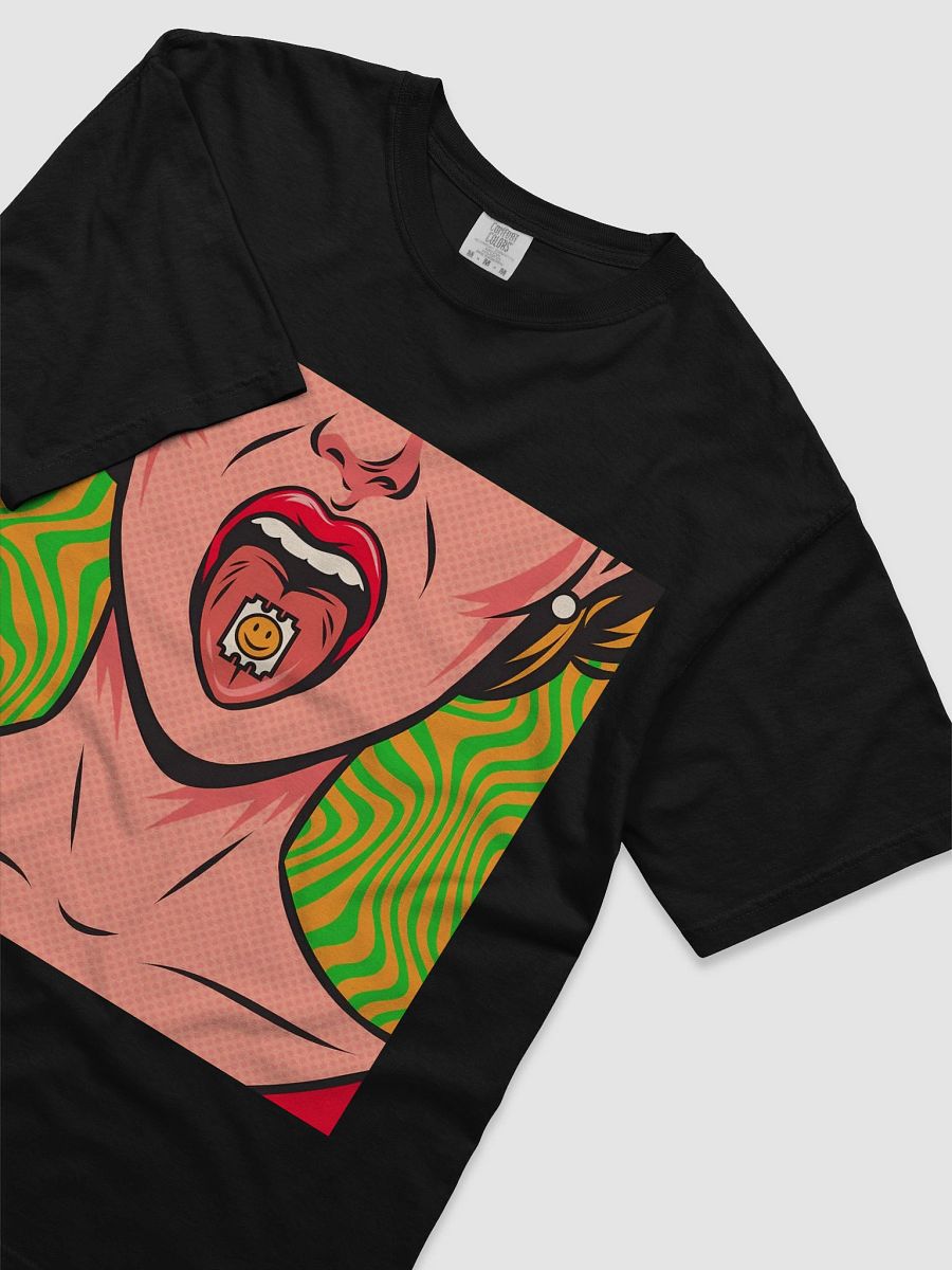 Pop Art Smiley Tongue T-Shirt product image (16)