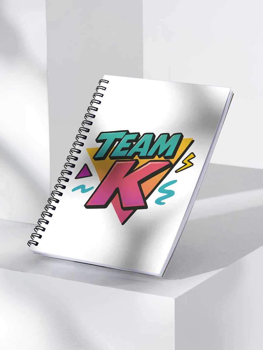 Team K 1990's Spiral Notebook product image (3)
