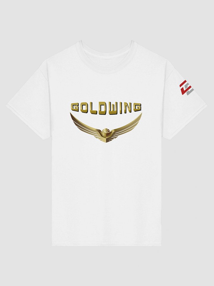 Gold and Bold Goldwing T-Shirt (Big Front) product image (3)