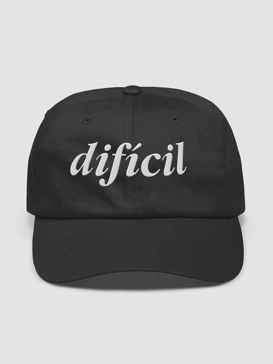 difícil hat - 100% cotton product image (1)