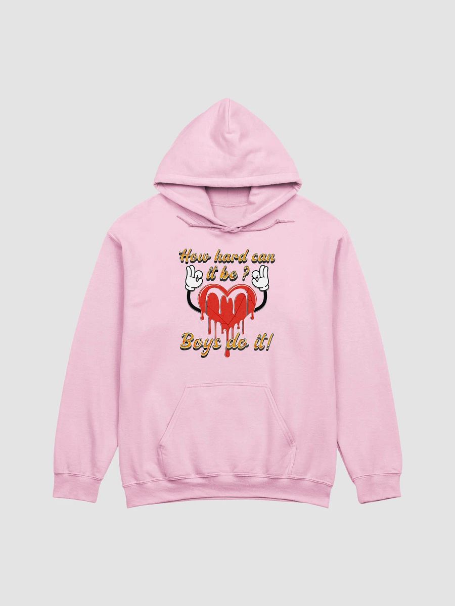 How Hard Can It Be Boys Do It Heart Drip Classic Hoodie product image (11)
