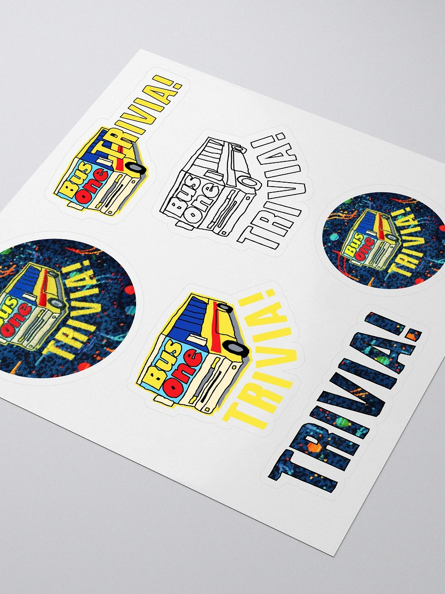 Bus One Trivia Logo Sticker Pack product image (3)
