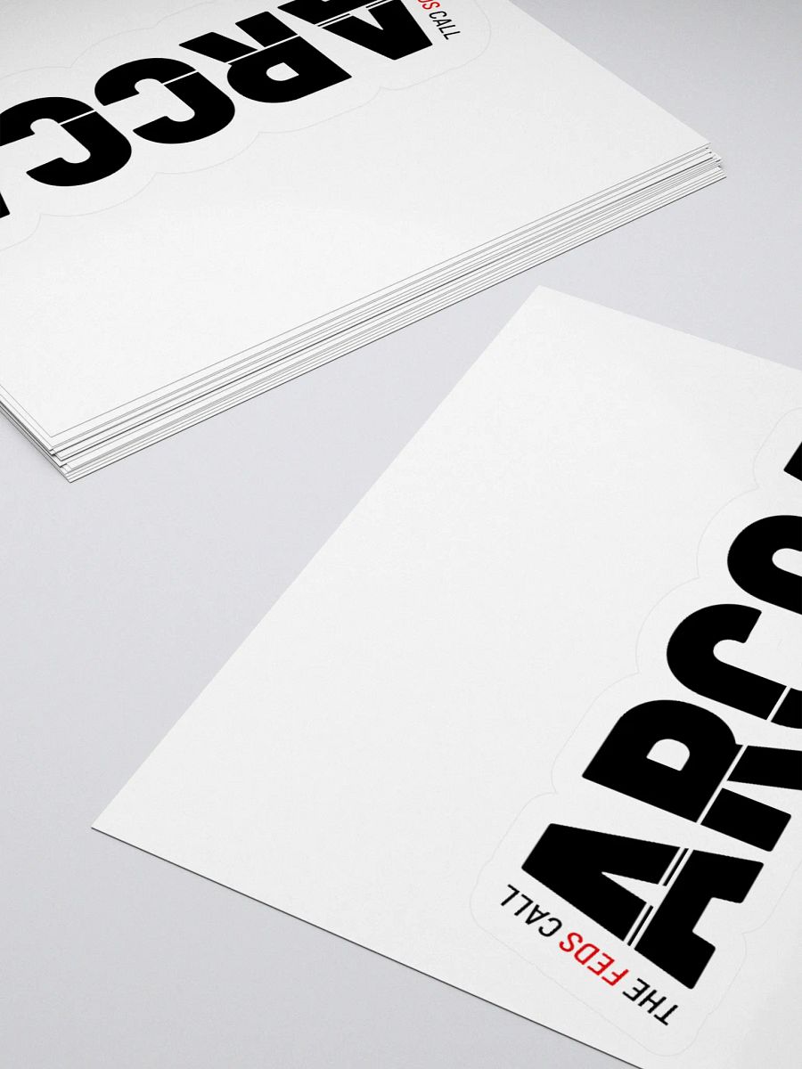 The Feds call ARCCA (sticker) product image (4)