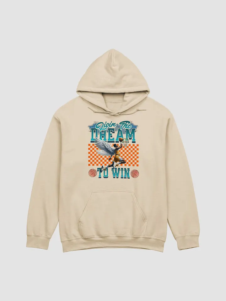 Livin The Dream To Win Basketball Winged Dunker Classic Hoodie product image (1)