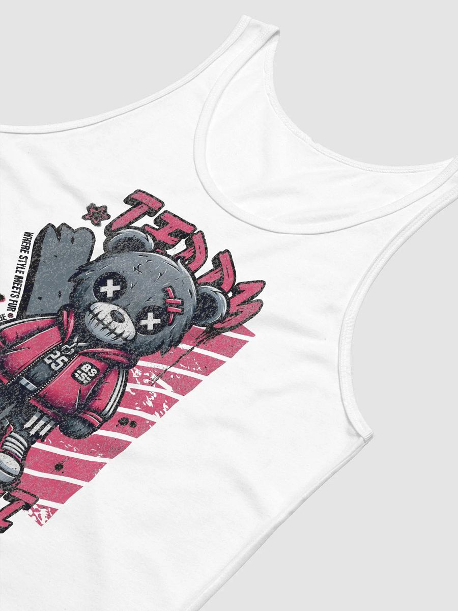 Haunted Teddy Bear | Jersey Tank by Bella+Canvas product image (7)