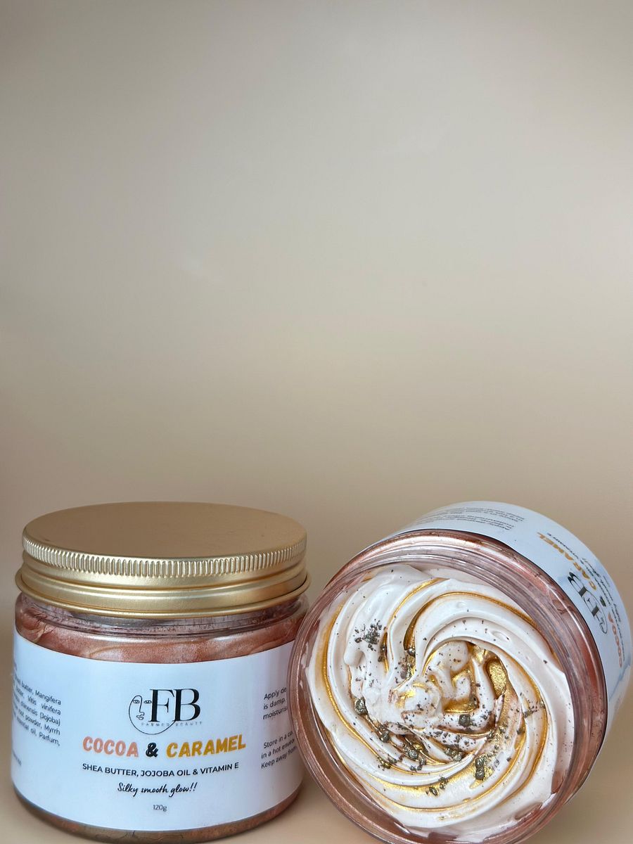 Cocoa & Caramel Whipped Body Butter product image (3)