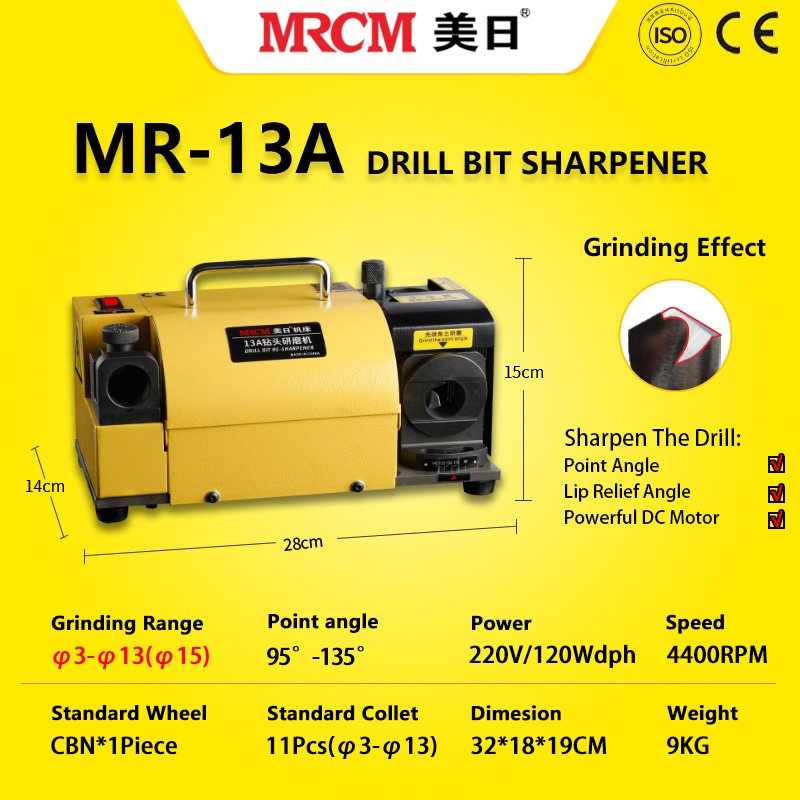 Mr-13A Easy Drilling Drill Bit Sharpening Machine product image (1)