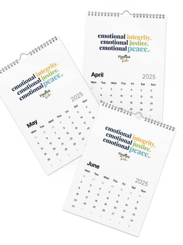 Official Planted By Calm | Calm Keepers Wall Calendar (Choose Start Day and Size) product image (2)