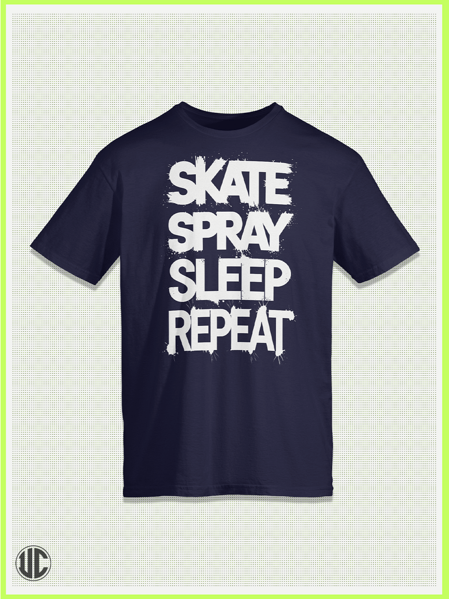 Skate Spray Sleep Repeat T-Shirt product image (1)