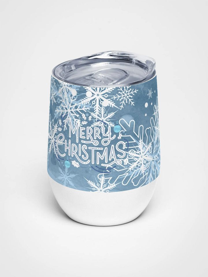 Snowflake Merry Christmas Tumbler for moms dads friends colleagues product image (1)