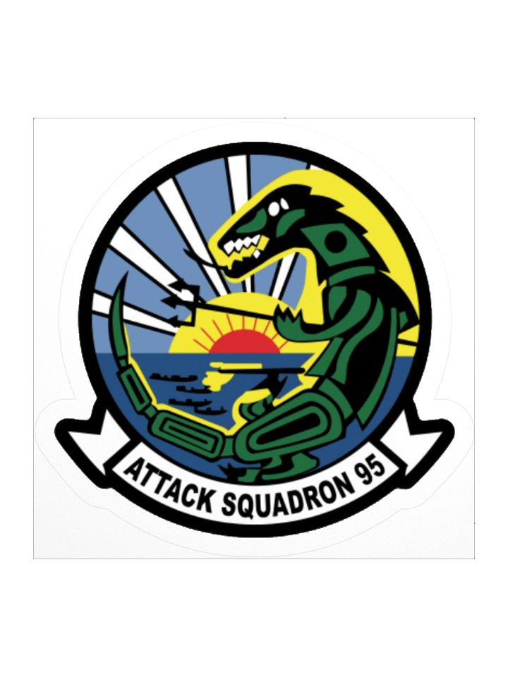 Kiss Cut Sticker - "Green Lizard" product image (1)