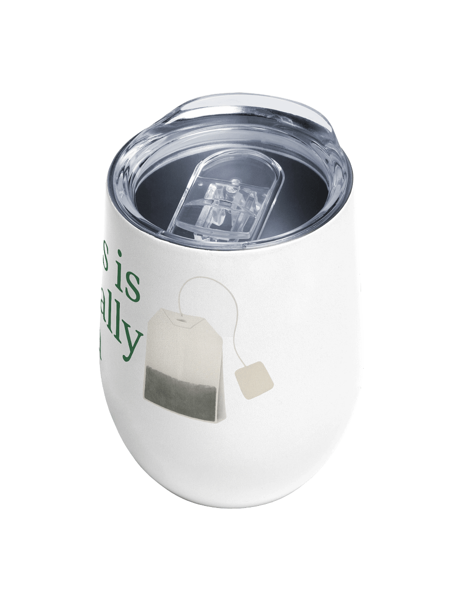 Totally Tea Wine Tumbler product image (4)