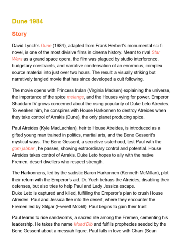 The Dune Franchise Companion Book product image (2)