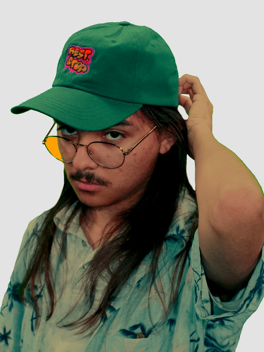 REST STOP 01: EMBROIDERED CAP product image (8)