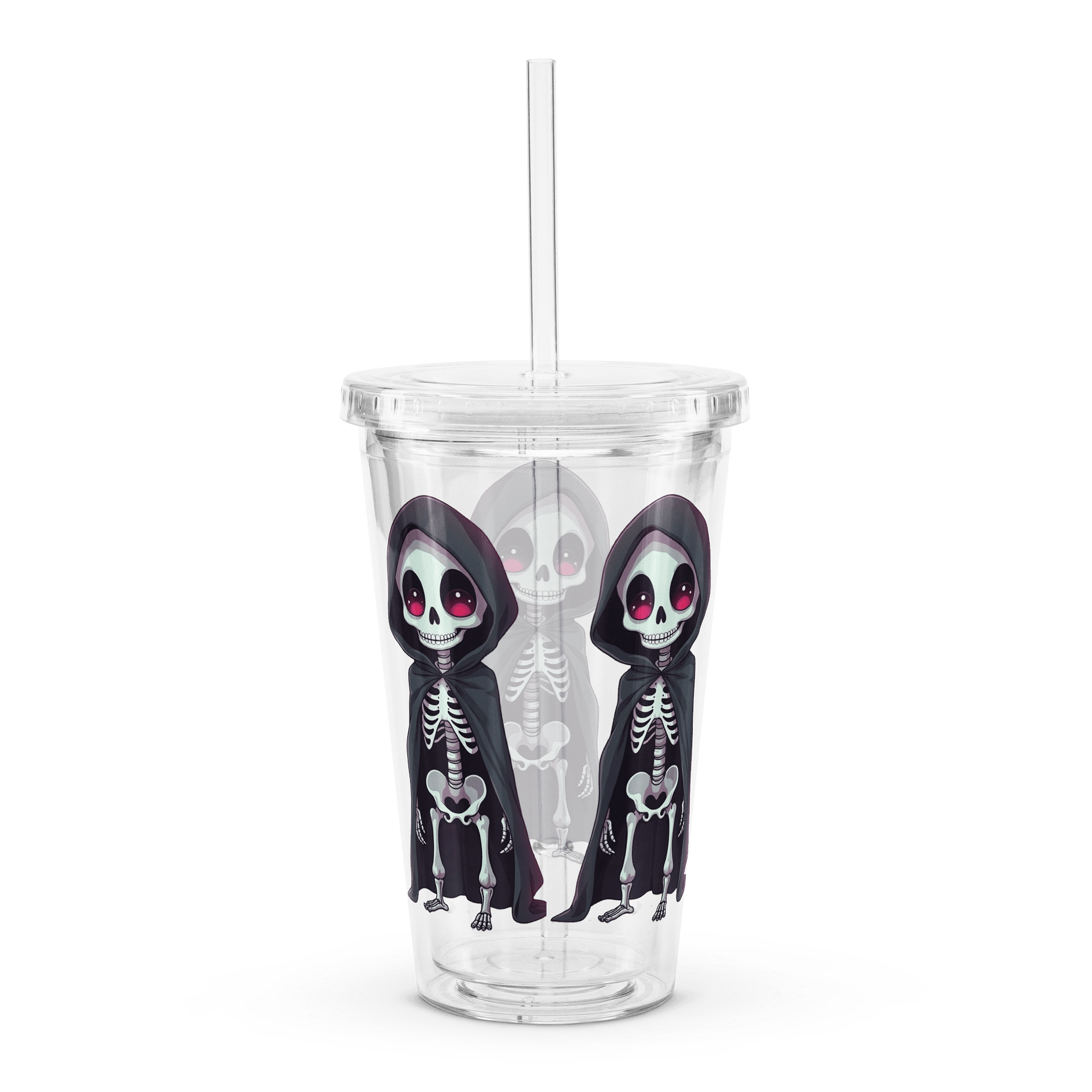 Draith Double Wall Clear Plastic Tumbler product image (2)