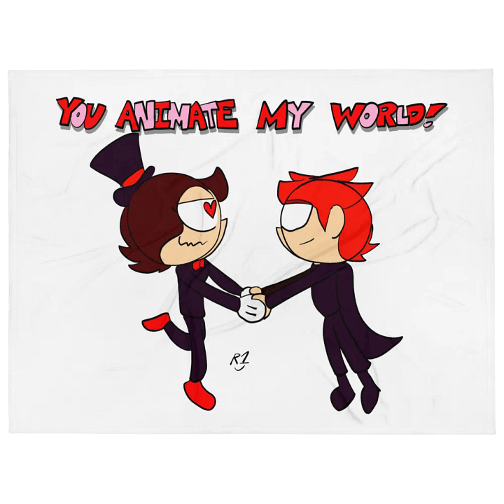 You Animate My World Blanket product image (2)