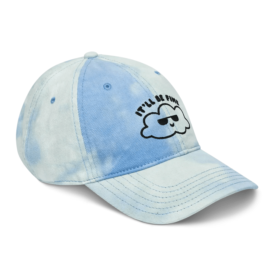 It'll Be Fine Tie Dye Hat (embroidered) product image (9)